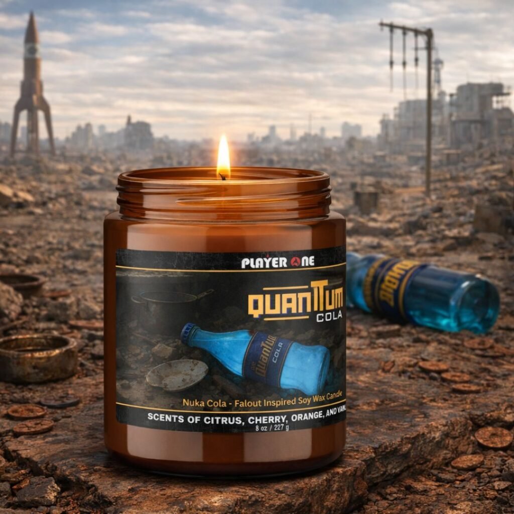 Quantum Cola – PlayerOne Candles | Video Game Inspired Candles