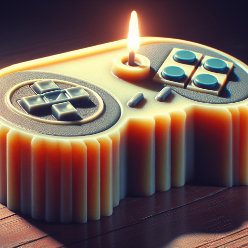 Creating Custom Soy Wax Candles for Video Game Themed Events