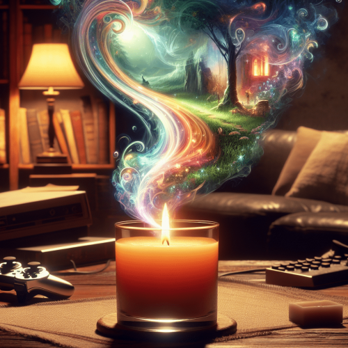 Explore the Fusion of Gaming and Candle Aromas