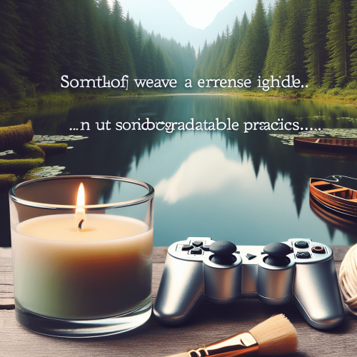 How Our Video Game Candles Are Made with Sustainable Materials