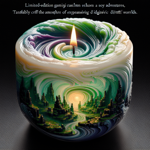 The Process of Crafting Limited-Edition Gaming-Themed Candles